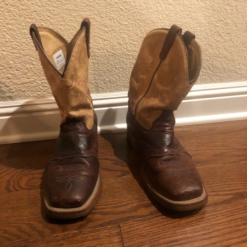 Double H Square Toe Made in the USA Cowboy Boots